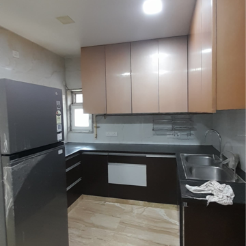 Kitchen in 2 BHK Builder Floor at Shalimar Bagh – for Rent