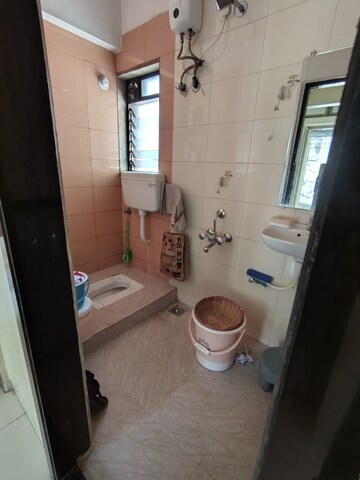 Bathroom in 1 BHK Apartment at Shantivan CHS Kharghar, Kharghar Sector 3 – for Sale