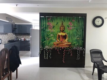 Kitchen in 3 BHK Apartment at SMR Vinay Iconia Phase II, Kondapur – for Rent