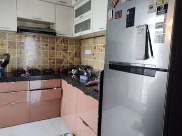 Kitchen in 2.5 BHK Apartment at Runwal Eirene, Balkum Pada – for Rent