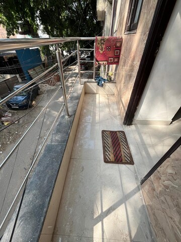 Balcony in 1 RK Builder Floor at Sushant Lok 1, Sector 43 – for Rent