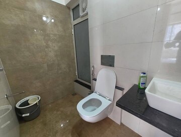 Bathroom in 2 BHK Apartment at Omkar Signet, Malad East – for Rent