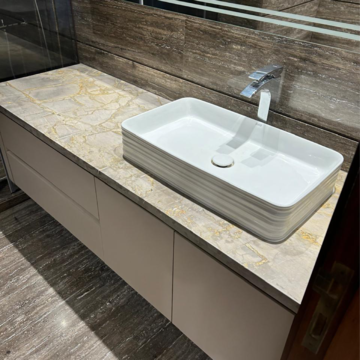 Bathroom in 4 BHK Builder Floor at Vasant Vihar – for Sale