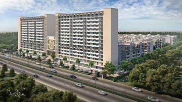 3 BHK Apartment – Exterior View View at Nimbus The Palm Village, Sector 22a Yamuna Expressway - for Sale