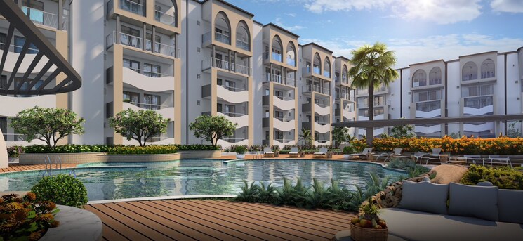 Exterior View, nimbus-the-palm-village 3 Bedroom 2100 Sq.Ft. Apartment In Sector 22a Yamuna Expressway Greater Noida 8170840