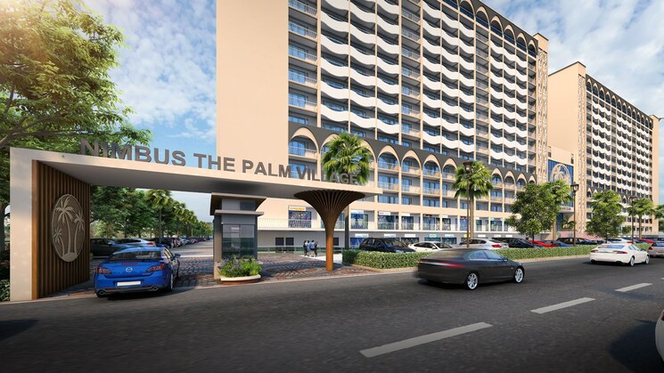 Exterior View, nimbus-the-palm-village 3 Bedroom 2100 Sq.Ft. Apartment In Sector 22a Yamuna Expressway Greater Noida 8170840