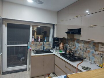 Kitchen in 3 BHK Apartment at Mittal Life Park, Mohammadwadi – for Rent