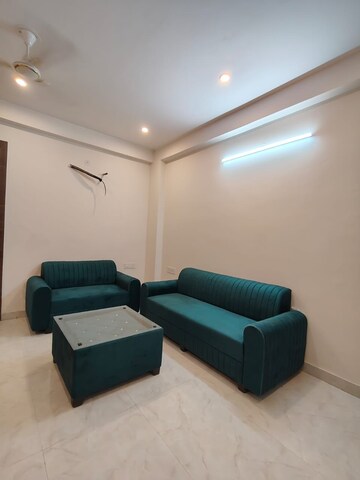 Living Room in 3 BHK Builder Floor at Huda CGHS, Sector 56 – for Rent