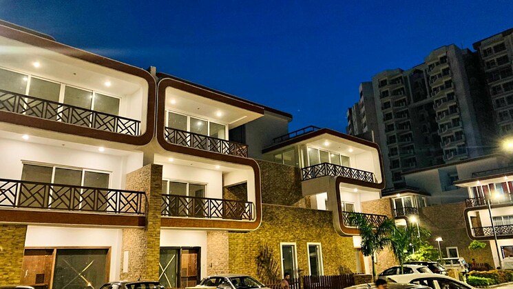 Exterior View, rishita-mulberry-villas 4 Bedroom 4653 Sq.Ft. Villa In Sushant Golf City Lucknow 8171167