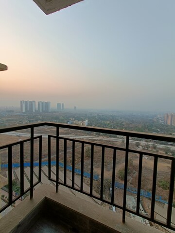 Balcony in 2 BHK Apartment at Runwal Gardens, Dombivli East – for Rent