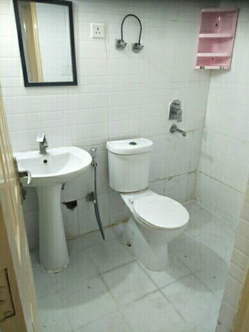Bathroom in 2 BHK Apartment at Supertech Cape Town, Sector 74 – for Rent