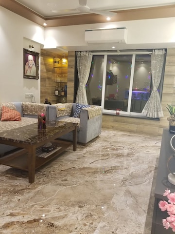 Living Room in 1 BHK Apartment at Bhoomi Samarth, Goregaon East – for Rent