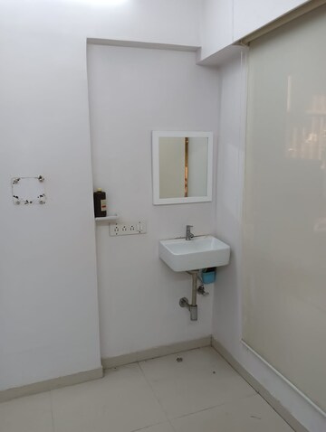 Bathroom in 2 BHK Apartment at Nirmal Lifestyle Zircon, Mulund West – for Rent