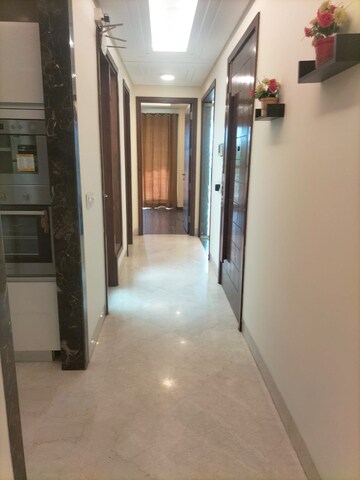 Building Lobby in 3 BHK Builder Floor at Greater Kailash – for Rent