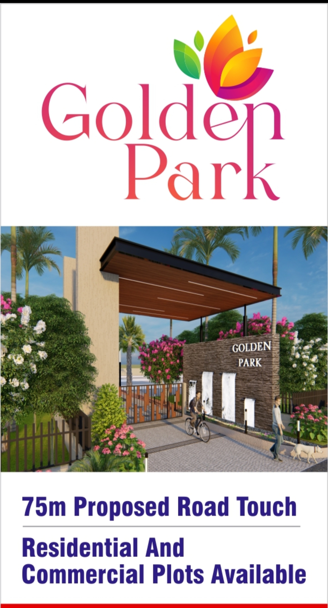 Plot For Sale in Golden Park