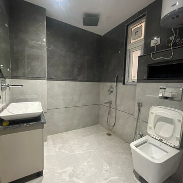 Bathroom in 5 BHK Builder Floor at Chattarpur – for Sale