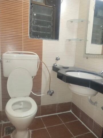 Bathroom in 2.5 BHK Apartment at Haware Tiara, Kharghar – for Sale