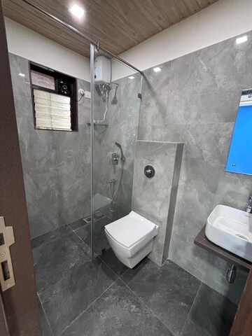 Bathroom in 3 BHK Apartment at JP Eminence, Andheri West – for Rent