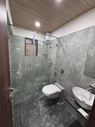 Bathroom in 3 BHK Apartment at JP Eminence, Andheri West – for Rent