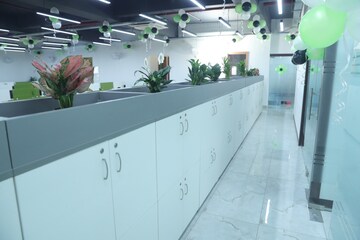 Kitchen in  Office Space at Sector 63 – for Rent