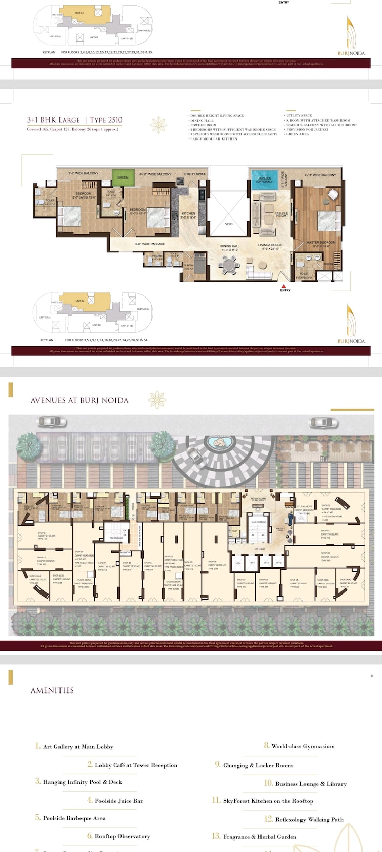 Master Plan, le-solitairian-city 3 Bedroom 1425 Sq.Ft. Apartment In Sector 25 Yamuna Expressway Greater Noida 8171522