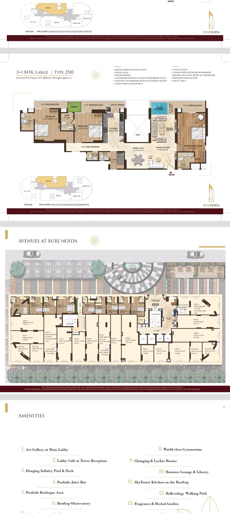 Master Plan, le-solitairian-city 3 Bedroom 1850 Sq.Ft. Apartment In Sector 25 Yamuna Expressway Greater Noida 8171545