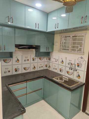 Kitchen in 3 BHK Apartment at Aakriti Miro, Nallagandla – for Rent