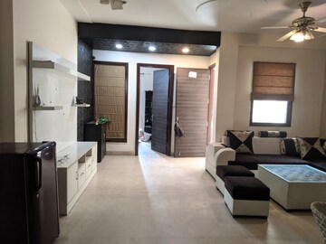 Living Room in 3 BHK Apartment at Vipul World Floors, Sector 48 – for Rent