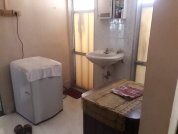 Bathroom in 1 BHK Apartment at Silver Valley CHS 1, Santacruz East – for Rent