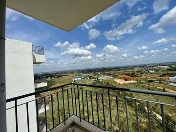 Balcony in 3 BHK Apartment at Godrej Royale Woods, Devanahalli – for Rent