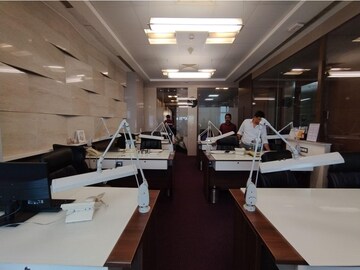 Team Area in  Office Space at Wadhwa The Capital, Bandra East – for Rent
