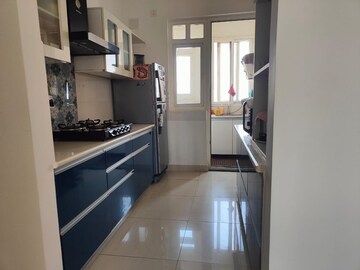 Kitchen in 3 BHK Apartment at Pashmina Waterfront, Old Madras Road – for Rent