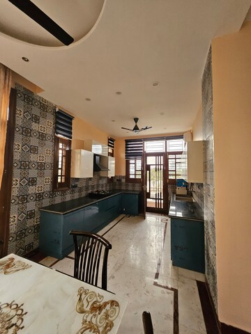 Kitchen in 3 BHK Builder Floor at Aerocity – for Rent
