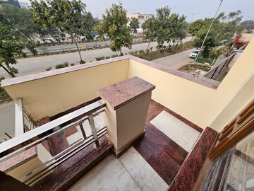 Balcony in 3 BHK Builder Floor at Aerocity – for Rent
