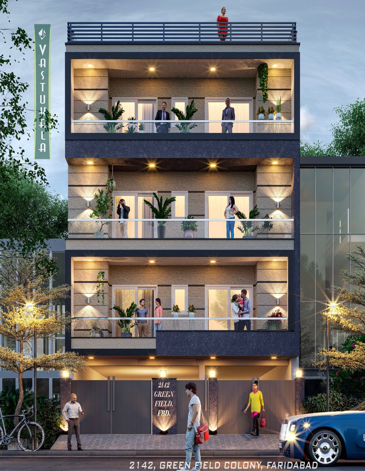 3 BHK + Servant Room Builder Floor For Sale in Sector 43