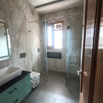 Bathroom in 3.5 BHK Apartment at Sector 8 – for Rent