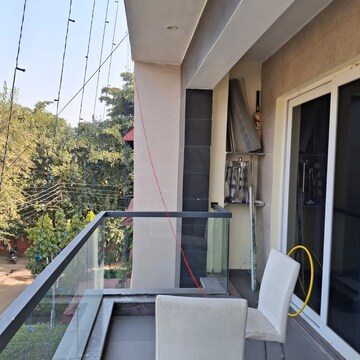 Balcony in 3.5 BHK Apartment at Sector 8 – for Rent