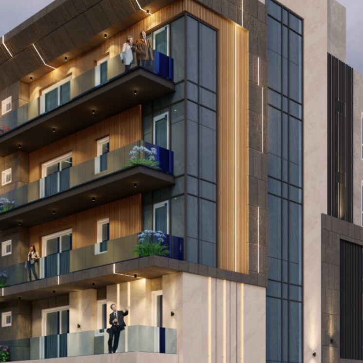 Exterior View, shalimar bagh 4 Bedroom 250 Sq.Yd. Builder Floor In Shalimar Bagh Delhi 8171911