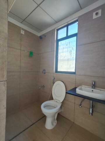 Bathroom in 3 BHK Apartment at Vishwanath Sarathya, Shela – for Rent