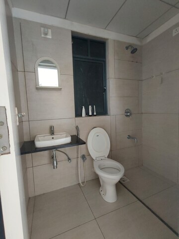 Bathroom in 3 BHK Apartment at Vishwanath Sarathya, Shela – for Rent