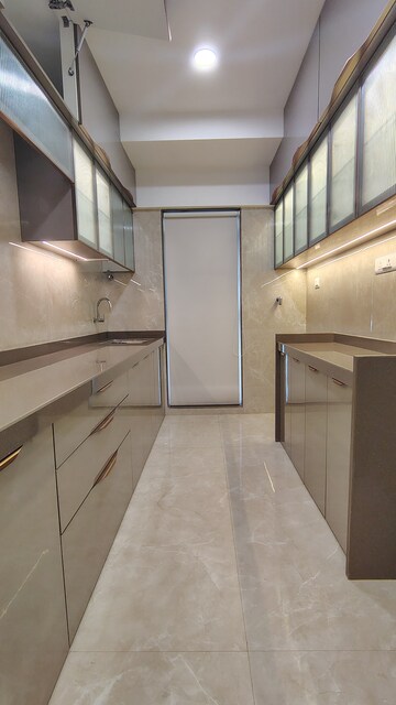 Kitchen in 2 BHK Apartment at Apex Green Wood, Borivali East – for Sale