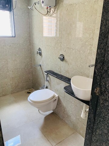 Bathroom in 2 BHK Apartment at Sukhwani Skylines, Wakad – for Rent