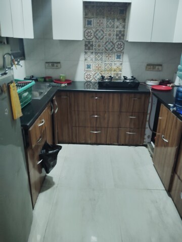 Kitchen in 2.5 BHK Builder Floor at Kalkaji – for Rent