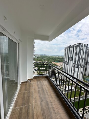 Balcony in 2.5 BHK Apartment at My Home Tridasa, Tellapur – for Sale