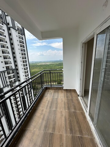 Balcony in 2.5 BHK Apartment at My Home Tridasa, Tellapur – for Sale