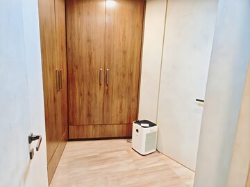Bathroom in 3 BHK Apartment at Lodha World Crest, Worli – for Rent