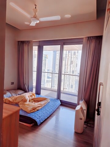 Bedroom in 3 BHK Apartment at Lodha World Crest, Worli – for Rent