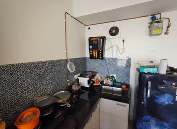 Kitchen in 2 BHK Apartment at Lodha Crown Quality Homes, Majiwada – for Rent