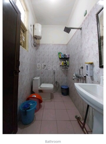 Bathroom in 4 BHK Builder Floor at Indirapuram – for Sale