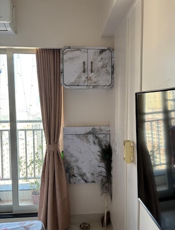 Bedroom in 2 BHK Apartment at Ashar Metro Towers, Vartak Nagar – for Rent
